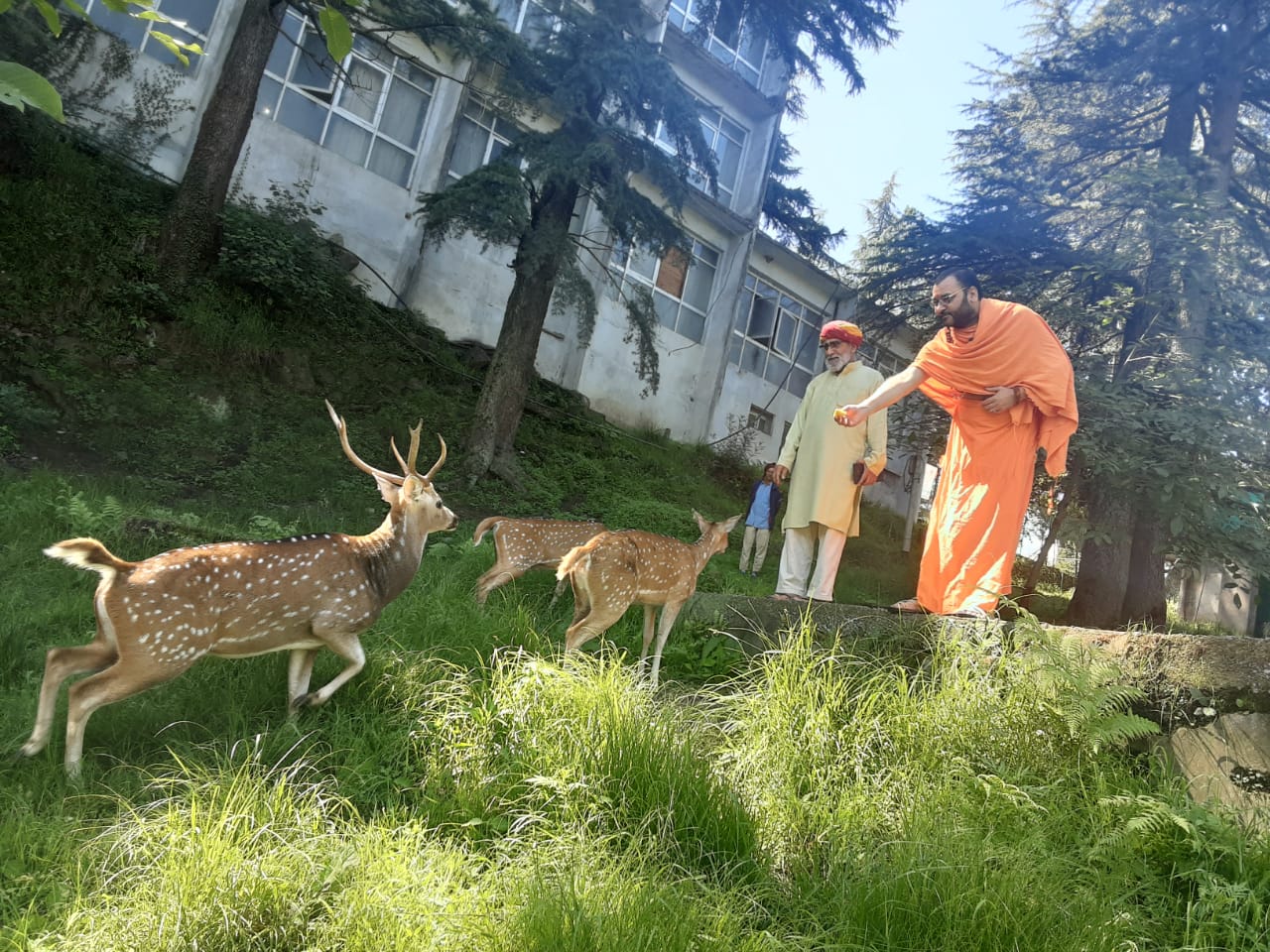 Swamiji with